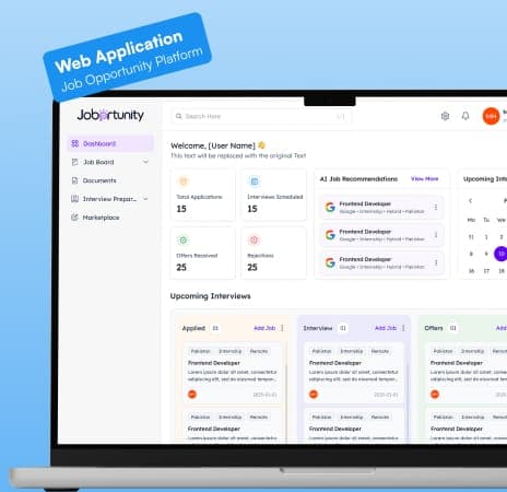 Jobortunity job-search platform and application tracker